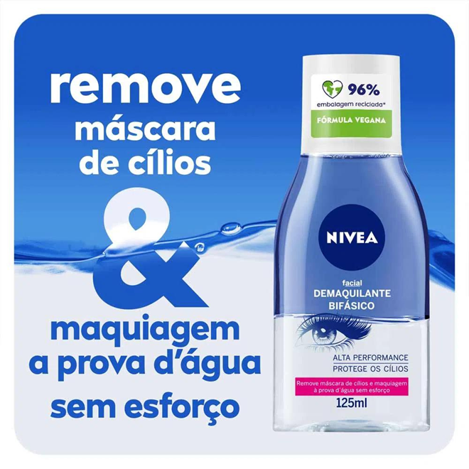 LOÇÃO NIVEA VS DEMAQUILANTE BIFÁSICO 125ML