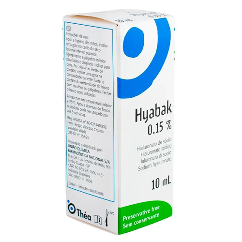 Hyabak 0,15% 10 ml